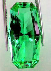 example of photo manipulation of yellow beryl